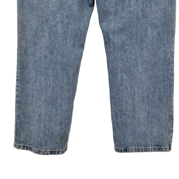 Lee Mens Regular Fit Jeans Size 40x29 Light Wash Denim - Picture 5 of 8